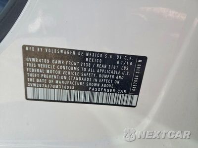 Zdjęcie 12 z 12 samochodu: 2016 VOLKSWAGEN JETTA S VIN:3VW267AJ7GM316958 - miniatura