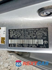 Zdjęcie 13 z 13 samochodu: 2008 TOYOTA PRIUS BASE VIN:JTDKB20U883305175 - miniatura