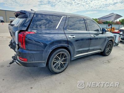 Trzecie zdjęcie samochodu z tyłu: 2022 HYUNDAI PALISADE CALLIGRAPHY VIN:KM8R74HE6NU377566 - miniatura