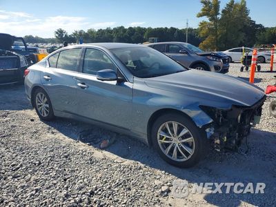 Czwarte zdjęcie samochodu z boku: 2017 INFINITI Q50 3.0T PREMIUM VIN:JN1EV7AP4HM730710 - miniatura