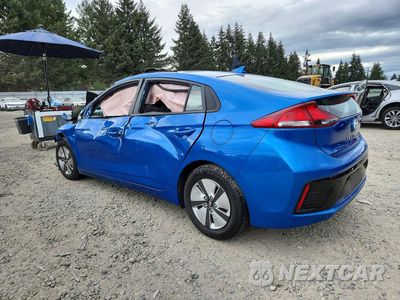 Drugie zdjęcie samochodu z przodu: 2018 HYUNDAI IONIQ BLUE VIN:KMHC65LC1JU071969 - miniatura