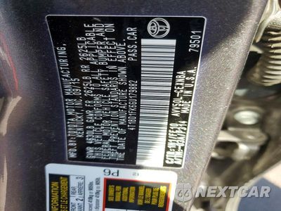 Zdjęcie 13 z 13 samochodu: 2016 TOYOTA CAMRY HYBRID LE VIN:4T1BD1FK6GU179882 - miniatura