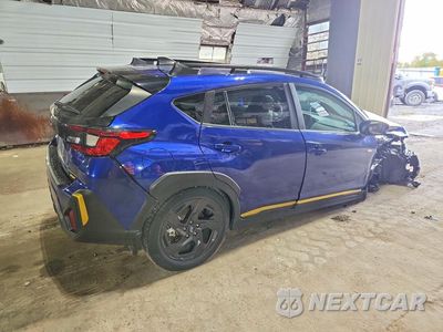 Trzecie zdjęcie samochodu z tyłu: 2024 SUBARU CROSSTREK SPORT VIN:4S4GUHF64R3799558 - miniatura