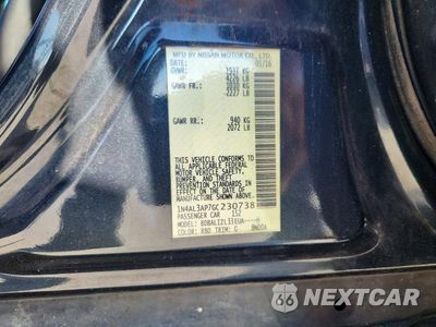 Zdjęcie 12 z 12 samochodu: 2016 NISSAN ALTIMA 2.5 SV VIN:1N4AL3AP7GC230738 - miniatura