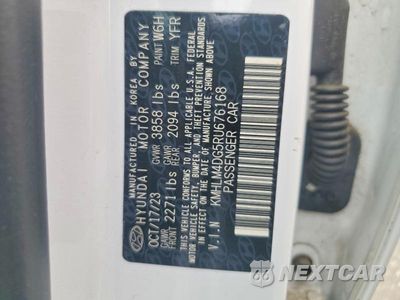 Zdjęcie 12 z 12 samochodu: 2024 HYUNDAI ELANTRA SEL VIN:KMHLM4DG5RU676168 - miniatura