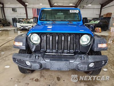 Piąte zdjęcie samochodu w środku: 2021 JEEP WRANGLER UNLIMITED SPORT VIN:1C4HJXDM2MW696076 - miniatura