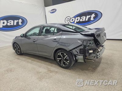 Drugie zdjęcie samochodu z przodu: 2025 NISSAN SENTRA SV VIN:3N1AB8CV4SY236411 - miniatura