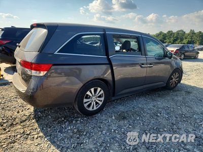 Trzecie zdjęcie samochodu z tyłu: 2014 HONDA ODYSSEY EX VIN:5FNRL5H42EB044223 - miniatura
