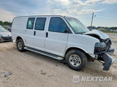 Czwarte zdjęcie samochodu z boku: 2019 GMC SAVANA G2500 DELIVERY VAN VIN:1GTW7AFG5K1234776 - miniatura
