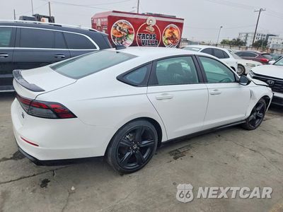 Trzecie zdjęcie samochodu z tyłu: 2025 HONDA ACCORD HYBRID SPORT-L VIN:1HGCY2F7XSA050067 - miniatura