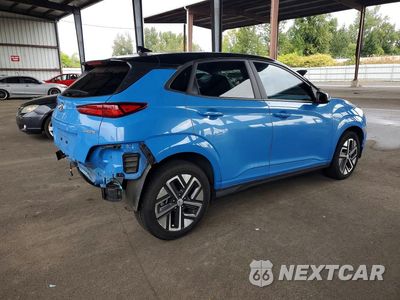 Trzecie zdjęcie samochodu z tyłu: 2022 HYUNDAI KONA SEL VIN:KM8K23AG0NU140982 - miniatura