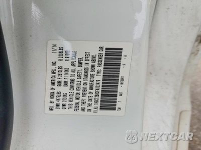 Zdjęcie 12 z 12 samochodu: 2015 HONDA ACCORD EXL VIN:1HGCT2B83FA003479 - miniatura