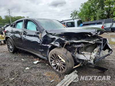 Czwarte zdjęcie samochodu z boku: 2018 MERCEDES-BENZ GLC COUPE 300 4MATIC VIN:WDC0J4KB0JF354497 - miniatura