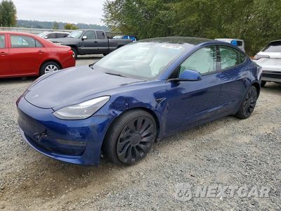 2022 TESLA MODEL 3 5YJ3E1EC9NF261529 - główne zdjęcie licytacji z USA - miniatura