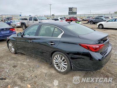 Drugie zdjęcie samochodu z przodu: 2019 INFINITI Q50 3.0T LUXE VIN:JN1EV7AR9KM552009 - miniatura