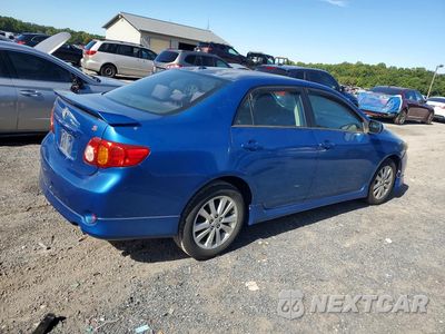 Trzecie zdjęcie samochodu z tyłu: 2010 TOYOTA COROLLA S VIN:2T1BU4EE8AC255799 - miniatura