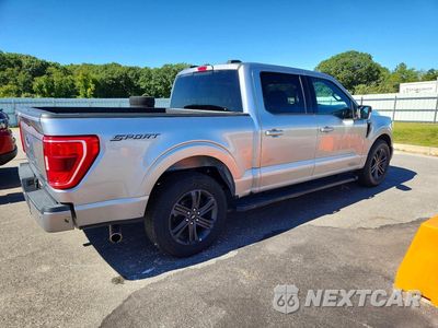 Trzecie zdjęcie samochodu z tyłu: 2023 FORD F150 SUPERCREW VIN:1FTEW1C51PFC29425 - miniatura