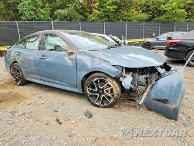 Czwarte zdjęcie samochodu z boku: 2025 NISSAN SENTRA SR VIN:3N1AB8DV2SY392462 - miniatura