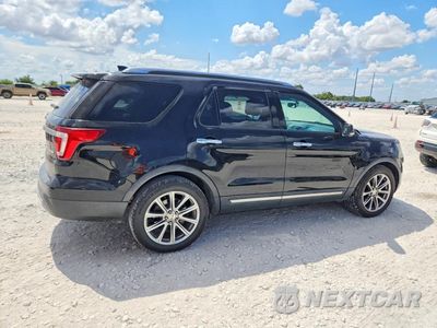 Trzecie zdjęcie samochodu z tyłu: 2016 FORD EXPLORER LIMITED VIN:1FM5K7F88GGA10519 - miniatura