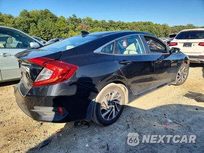 Trzecie zdjęcie samochodu z tyłu: 2017 HONDA CIVIC EX VIN:2HGFC2F76HH522528 - miniatura
