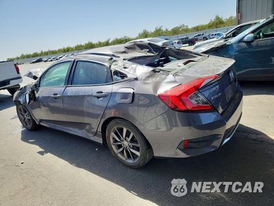 Drugie zdjęcie samochodu z przodu: 2019 HONDA CIVIC EX VIN:19XFC1F34KE209146 - miniatura