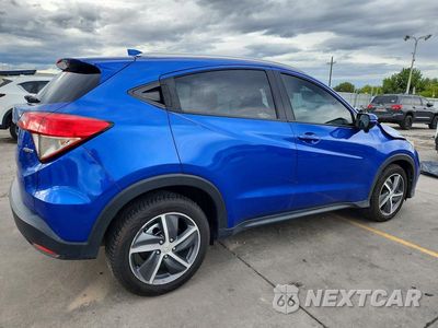 Trzecie zdjęcie samochodu z tyłu: 2021 HONDA HR-V EXL VIN:3CZRU6H73MM724293 - miniatura
