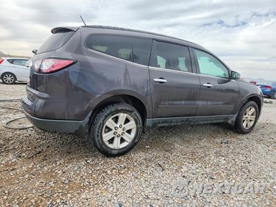 Trzecie zdjęcie samochodu z tyłu: 2014 CHEVROLET TRAVERSE LT VIN:1GNKRHKD3EJ104388 - miniatura