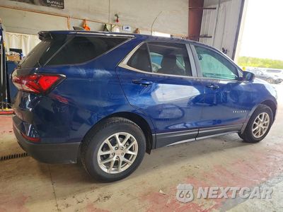 Trzecie zdjęcie samochodu z tyłu: 2022 CHEVROLET EQUINOX LT VIN:3GNAXUEV4NL205964 - miniatura