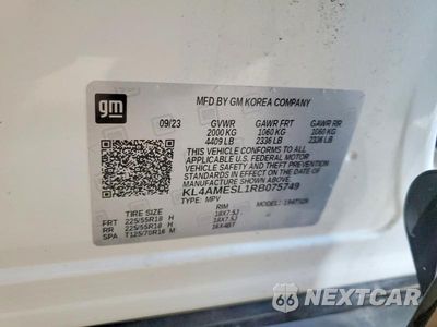 Zdjęcie 13 z 13 samochodu: 2024 BUICK ENCORE GX SPORT TOURING VIN:KL4AMESL1RB075749 - miniatura