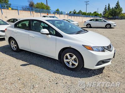 Czwarte zdjęcie samochodu z boku: 2013 HONDA CIVIC NATURAL GAS VIN:19XFB5F59DE000211 - miniatura