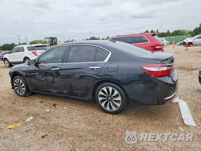 Drugie zdjęcie samochodu z przodu: 2017 HONDA ACCORD HYBRID EXL VIN:JHMCR6F58HC014875 - miniatura