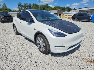 Czwarte zdjęcie samochodu z boku: 2022 TESLA MODEL Y VIN:7SAYGDEE8NF534921 - miniatura