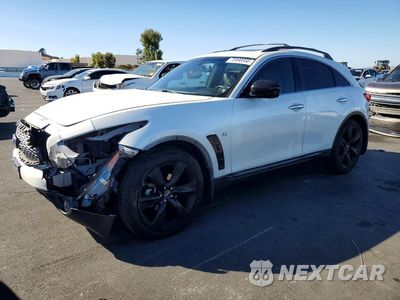 2017 INFINITI QX70 BASE JN8CS1MU8HM141997 - główne zdjęcie licytacji z USA - miniatura