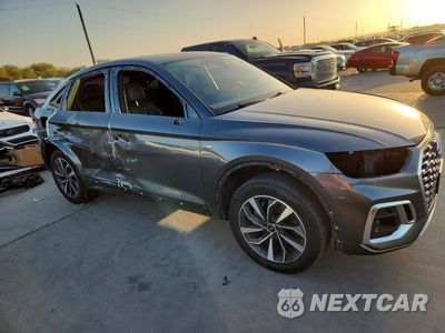 Czwarte zdjęcie samochodu z boku: 2022 AUDI Q5 SPORTBACK PREMIUM 45 VIN:WA14AAFY4N2089563 - miniatura