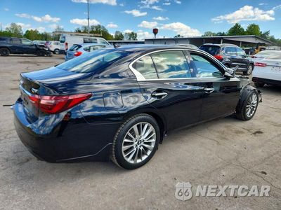 Trzecie zdjęcie samochodu z tyłu: 2020 INFINITI Q50 3.0T LUXE VIN:JN1EV7ARXLM250312 - miniatura