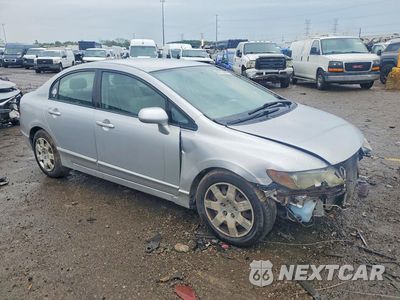 Czwarte zdjęcie samochodu z boku: 2010 HONDA CIVIC LX VIN:2HGFA1F51AH324430 - miniatura