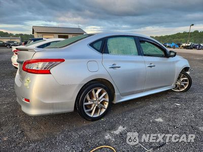 Trzecie zdjęcie samochodu z tyłu: 2013 NISSAN SENTRA S VIN:3N1AB7AP7DL797720 - miniatura
