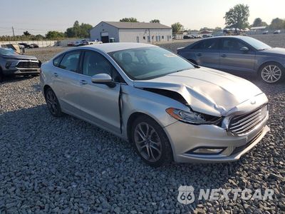 Czwarte zdjęcie samochodu z boku: 2017 FORD FUSION SE VIN:3FA6P0T9XHR163367 - miniatura