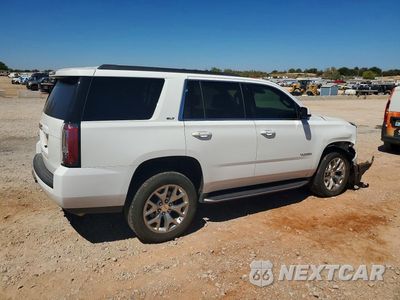 Trzecie zdjęcie samochodu z tyłu: 2017 GMC YUKON SLT VIN:1GKS2BKC5HR382852 - miniatura
