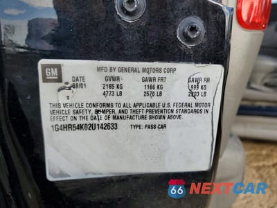 Zdjęcie 12 z 12 samochodu: 2002 BUICK LESABRE LIMITED VIN:1G4HR54K02U142633 - miniatura