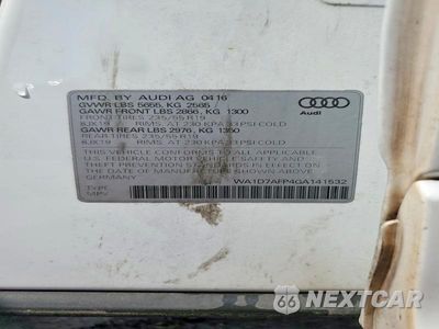 Zdjęcie 13 z 13 samochodu: 2016 AUDI Q5 PREMIUM PLUS S-LINE VIN:WA1D7AFP4GA141532 - miniatura