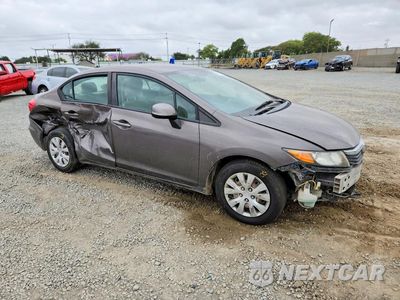 Czwarte zdjęcie samochodu z boku: 2012 HONDA CIVIC LX VIN:19XFB2F51CE321818 - miniatura