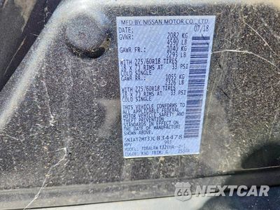 Zdjęcie 13 z 13 samochodu: 2018 NISSAN ROGUE SL VIN:5N1AT2MT3JC834478 - miniatura