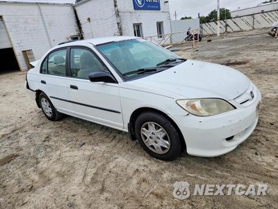 Czwarte zdjęcie samochodu z boku: 2005 HONDA CIVIC DX VP VIN:2HGES16395H503621 - miniatura