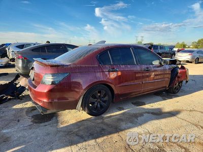 Trzecie zdjęcie samochodu z tyłu: 2008 HONDA ACCORD EXL VIN:1HGCP36848A084192 - miniatura