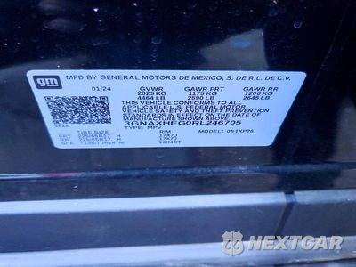 Zdjęcie 12 z 12 samochodu: 2024 CHEVROLET EQUINOX LS VIN:3GNAXHEG0RL246705 - miniatura