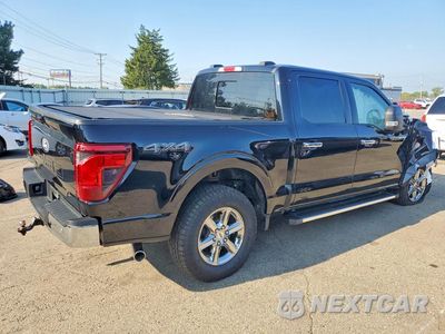 Trzecie zdjęcie samochodu z tyłu: 2024 FORD F150 XLT VIN:1FTFW3L82RFA32664 - miniatura