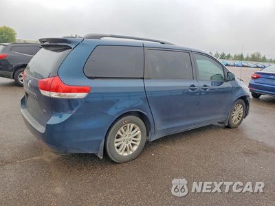 Trzecie zdjęcie samochodu z tyłu: 2011 TOYOTA SIENNA XLE 8-PASSENGER VIN:5TDYK3DC6BS013628 - miniatura