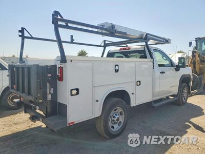 Trzecie zdjęcie samochodu z tyłu: 2023 GMC SIERRA C2500 HEAVY DUTY VIN:1GD08LE73PF107238 - miniatura