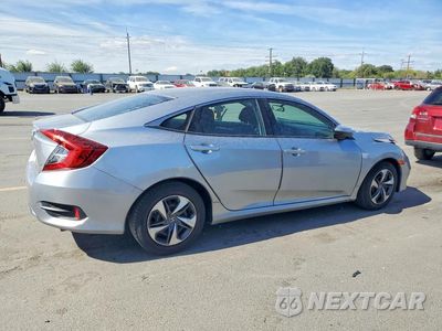 Trzecie zdjęcie samochodu z tyłu: 2020 HONDA CIVIC LX VIN:2HGFC2F64LH569749 - miniatura